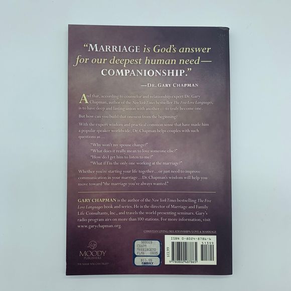 THE MARRIAGE YOU'VE ALWAYS WANTED by Dr. Gary Chapman Relationships Counseling - Picture 5 of 8